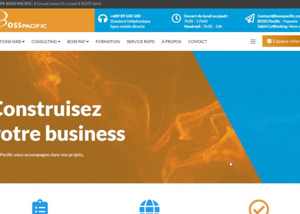 Site web - BossPacific