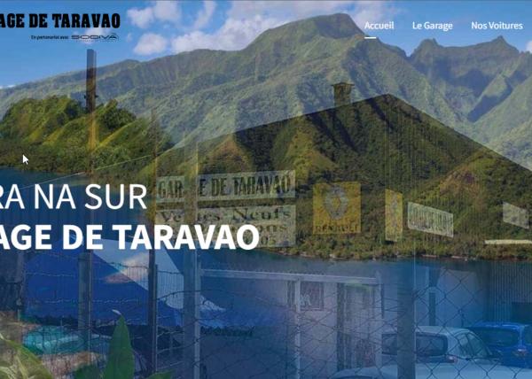 Site web - Garage de Taravao